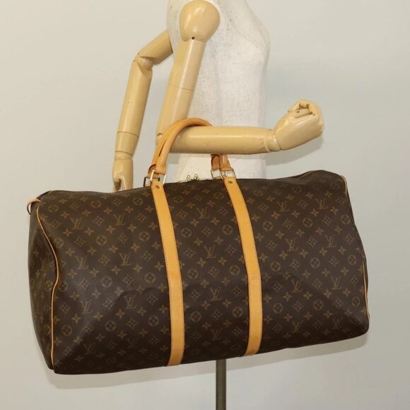 LOUIS VUITTON Monogram Keepall 60 Boston Bag - Picture 1 of 15